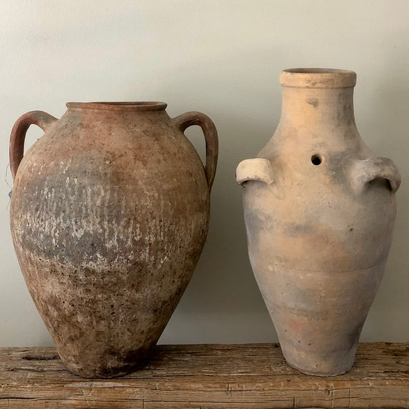 Tall Vintage Turkish Avanos Vase