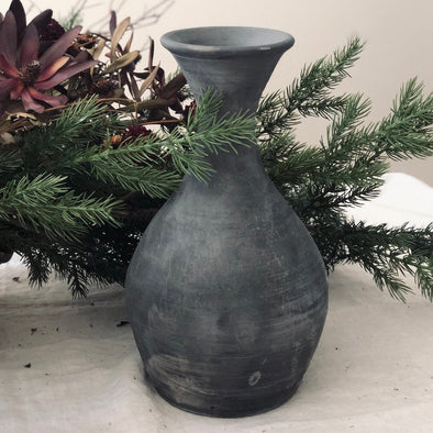 Vintage Clay Water Vase - Centered, Inc.