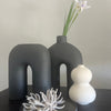 Black Oza Vase - Centered, Inc.
