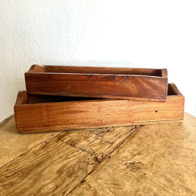 Reclaimed Wood Troughs - Centered, Inc.