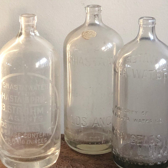 Vintage Shasta Glass Bottle - Centered, Inc.